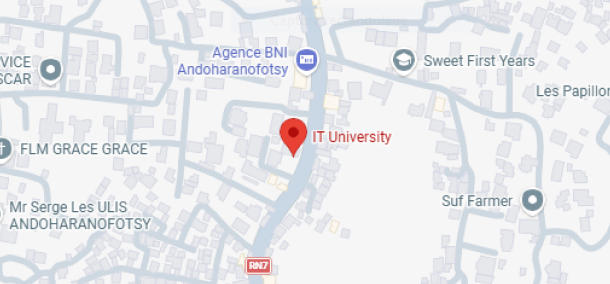 Localisation IT University — cliquer pour ouvrir la carte